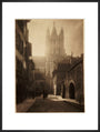 A cathedral in bright sunlight, about 1900 art print extra large black Art Print - Science Museum Shop
