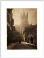 A cathedral in bright sunlight, about 1900 art print extra large white Art Print - Science Museum Shop