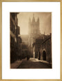 A cathedral in bright sunlight, about 1900 art print extra large gold Art Print - Science Museum Shop