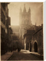 A cathedral in bright sunlight, about 1900 stretched canvas large none Art Print - Science Museum Shop