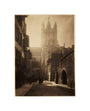 A cathedral in bright sunlight, about 1900 unstretched canvas small none Art Print - Science Museum Shop