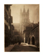 A cathedral in bright sunlight, about 1900 unstretched canvas large none Art Print - Science Museum Shop
