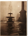 Trafalgar Square, London', about 1900 stretched canvas extra large none Art Print - Science Museum Shop