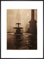 Trafalgar Square, London', about 1900 art print extra large black Art Print - Science Museum Shop