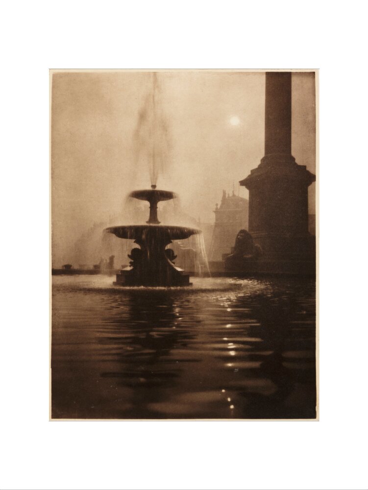 Trafalgar Square, London', about 1900 art print medium none Art Print - Science Museum Shop