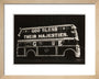Illuminated bus, 1937. art print extra small natural Art Print - Science Museum Shop
