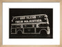 Illuminated bus, 1937. art print small natural Art Print - Science Museum Shop