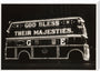 Illuminated bus, 1937. stretched canvas extra large none Art Print - Science Museum Shop