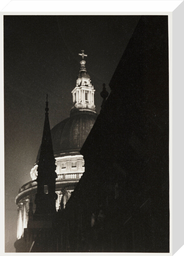 St Paul's Cathedral, London , 1937. stretched canvas medium none Art Print - Science Museum Shop