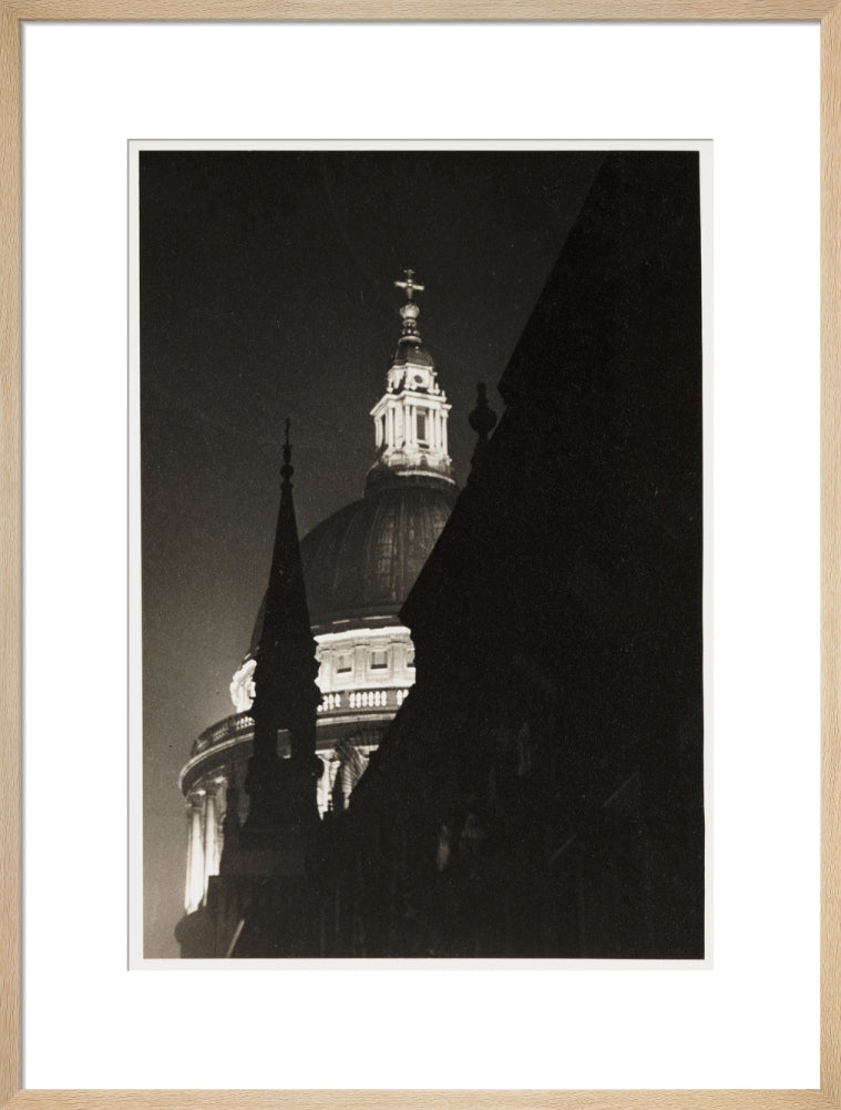St Paul's Cathedral, London , 1937. art print large natural Art Print - Science Museum Shop