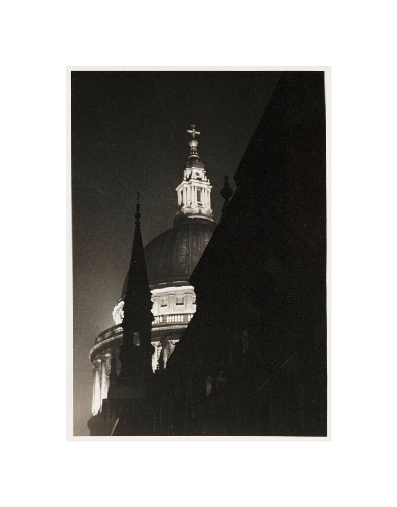 St Paul's Cathedral, London , 1937. unstretched canvas small none Art Print - Science Museum Shop