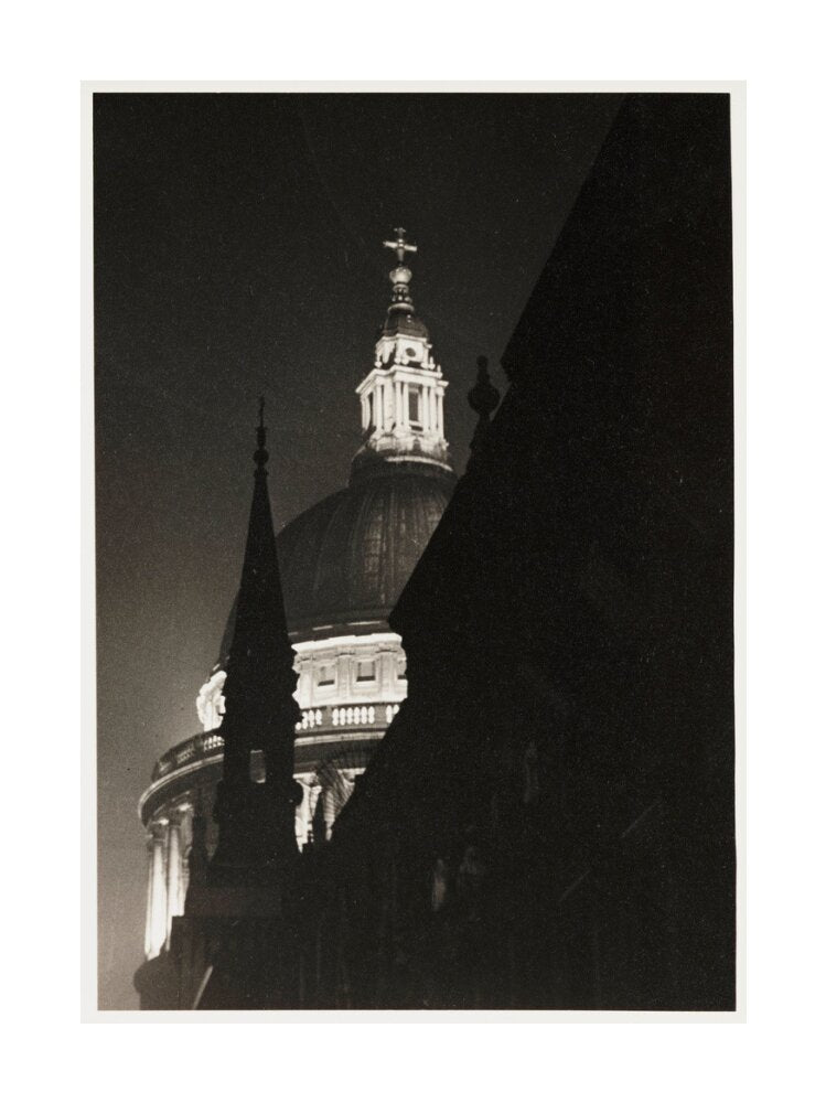 St Paul's Cathedral, London , 1937. unstretched canvas large none Art Print - Science Museum Shop