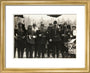 Fancy dress procession, 1937. art print extra small gold Art Print - Science Museum Shop