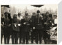 Fancy dress procession, 1937. stretched canvas small none Art Print - Science Museum Shop