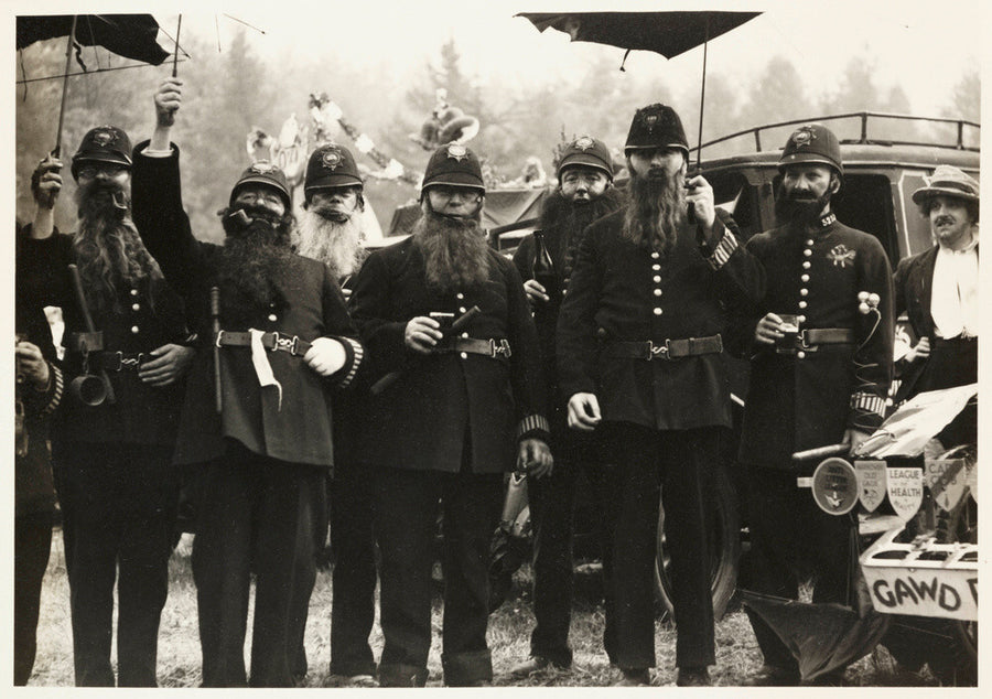 Fancy dress procession, 1937. Art Print - Science Museum Shop