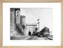 Irish Mail passing Conwy Castle, 1936. art print small natural Art Print - Science Museum Shop