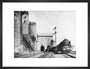 Irish Mail passing Conwy Castle, 1936. art print medium black Art Print - Science Museum Shop