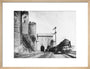 Irish Mail passing Conwy Castle, 1936. art print medium natural Art Print - Science Museum Shop
