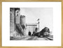 Irish Mail passing Conwy Castle, 1936. art print large gold Art Print - Science Museum Shop