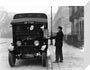 Delivery van, 1931. stretched canvas small none Art Print - Science Museum Shop