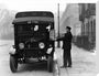 Delivery van, 1931. stretched canvas large none Art Print - Science Museum Shop