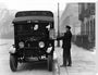 Delivery van, 1931. stretched canvas extra large none Art Print - Science Museum Shop