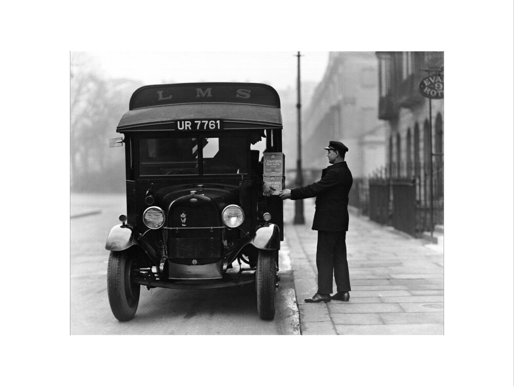 Delivery van, 1931. art print large none Art Print - Science Museum Shop