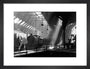 Holbeck engine shed, 1953 art print small black Art Print - Science Museum Shop
