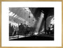 Holbeck engine shed, 1953 art print extra large gold Art Print - Science Museum Shop
