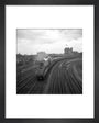 Passenger train at York Station, 1961. art print extra small black Art Print - Science Museum Shop