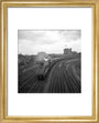 Passenger train at York Station, 1961. art print extra small gold Art Print - Science Museum Shop