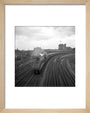 Passenger train at York Station, 1961. art print extra small natural Art Print - Science Museum Shop