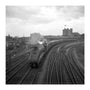 Passenger train at York Station, 1961. unstretched canvas extra large none Art Print - Science Museum Shop