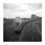 Passenger train at York Station, 1961. unstretched canvas large none Art Print - Science Museum Shop