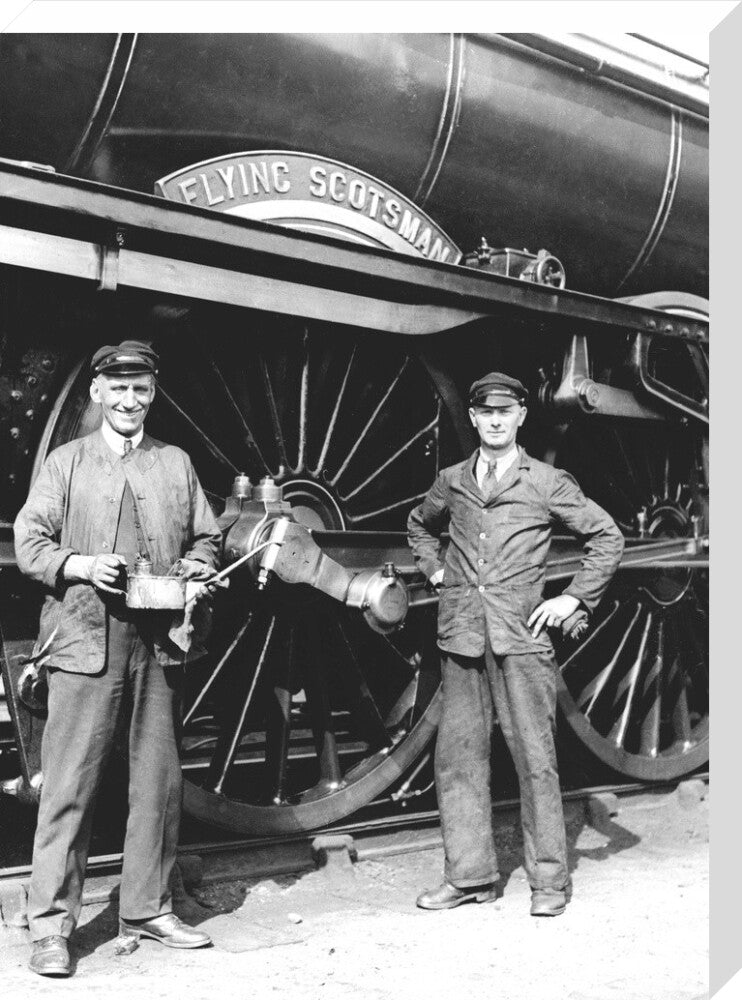 'Flying Scotsman', 1934. stretched canvas large none Art Print - Science Museum Shop