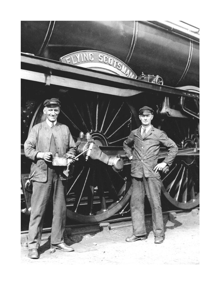 'Flying Scotsman', 1934. unstretched canvas large none Art Print - Science Museum Shop