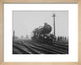 King George V' steam locomotive, 1934. art print extra small natural Art Print - Science Museum Shop