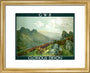 'Glorious Devon', GWR poster, 1923-1947. art print extra small gold Art Print - Science Museum Shop