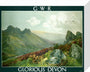 'Glorious Devon', GWR poster, 1923-1947. stretched canvas small none Art Print - Science Museum Shop