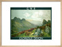 'Glorious Devon', GWR poster, 1923-1947. art print medium natural Art Print - Science Museum Shop