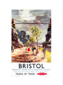 'Bristol - Romantic Centre for a Delightful Holiday', BR poster, c 1950s. art print medium none Art Print - Science Museum Shop