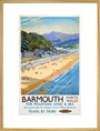 'Barmouth', BR poster, 1948-1965. art print extra large gold Art Print - Science Museum Shop