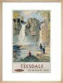 'Teesdale', BR poster, 1962. art print medium natural Art Print - Science Museum Shop