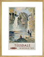 'Teesdale', BR poster, 1962. art print large gold Art Print - Science Museum Shop
