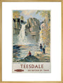 'Teesdale', BR poster, 1962. art print extra large gold Art Print - Science Museum Shop
