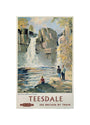 'Teesdale', BR poster, 1962. unstretched canvas small none Art Print - Science Museum Shop