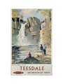 'Teesdale', BR poster, 1962. art print medium none Art Print - Science Museum Shop