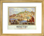 'Whitby', LNER poster, 1935. art print extra small gold Art Print - Science Museum Shop