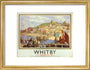 'Whitby', LNER poster, 1935. art print small gold Art Print - Science Museum Shop