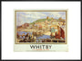 'Whitby', LNER poster, 1935. art print extra large black Art Print - Science Museum Shop